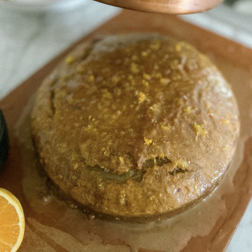 lemon poppyseed olive oil cake pour tu